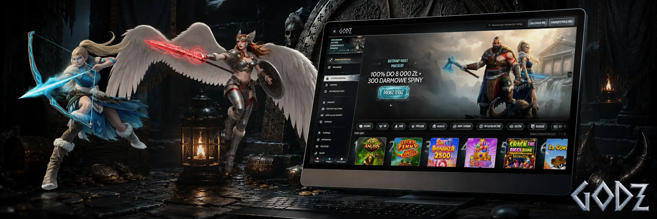 Gry Kasynowe Dostępne w Godz Casino